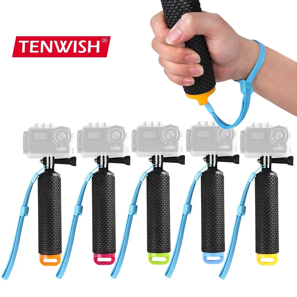 Action Camera Floating Handle Grip - Floating Handgrip Handle Handheld Monopod for