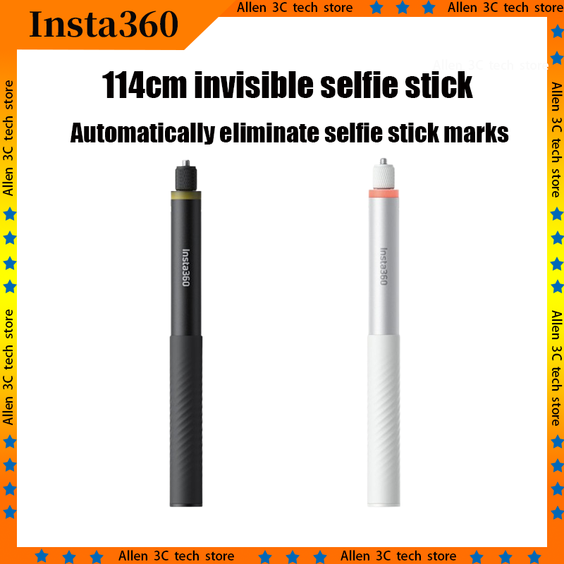 Action Camera Selfie Stick Invisible - For Insta360 114cm Automatic Invisible Selfie